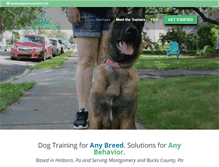 Tablet Screenshot of bestpawforwardinc.com